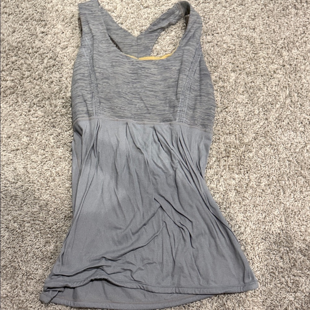 Vintage Lululemon Gray Women's Sleeveless Top size 6